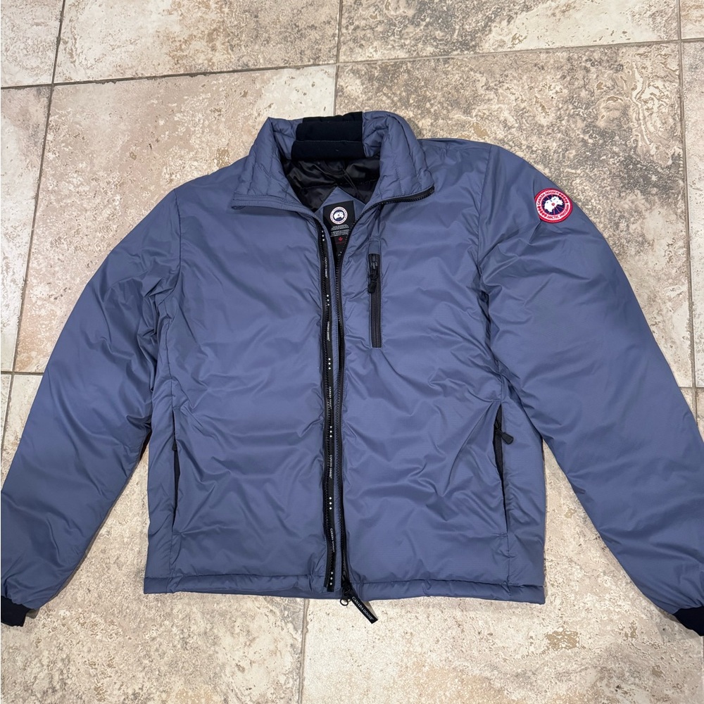 Canada Goose Men's Blue Puffer Jacket